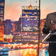 Joe Jones delivers a speech on behalf of his nonprofit, Center for Urban Families. (Center for Urban Families Facebook page)